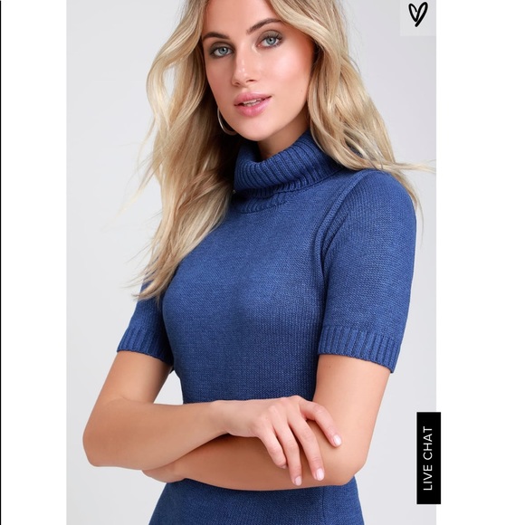 Coffee Date Turtleneck Midi Sweater Dress - Picture 2 of 8